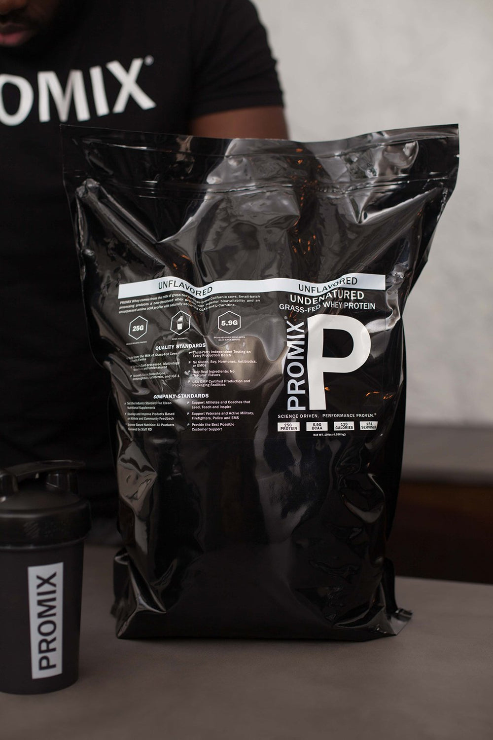 Unflavored Grass-fed Native Irish Whey Protein, 10 LB Bag