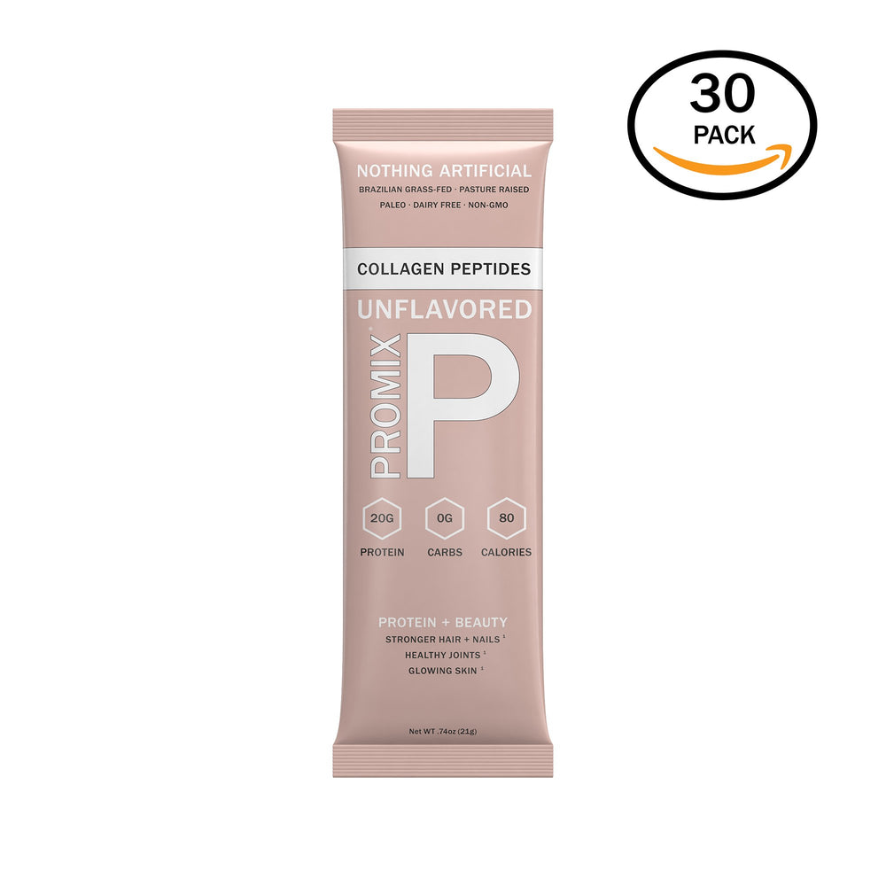 Unflavored Collagen Peptides, 30 Single Servings