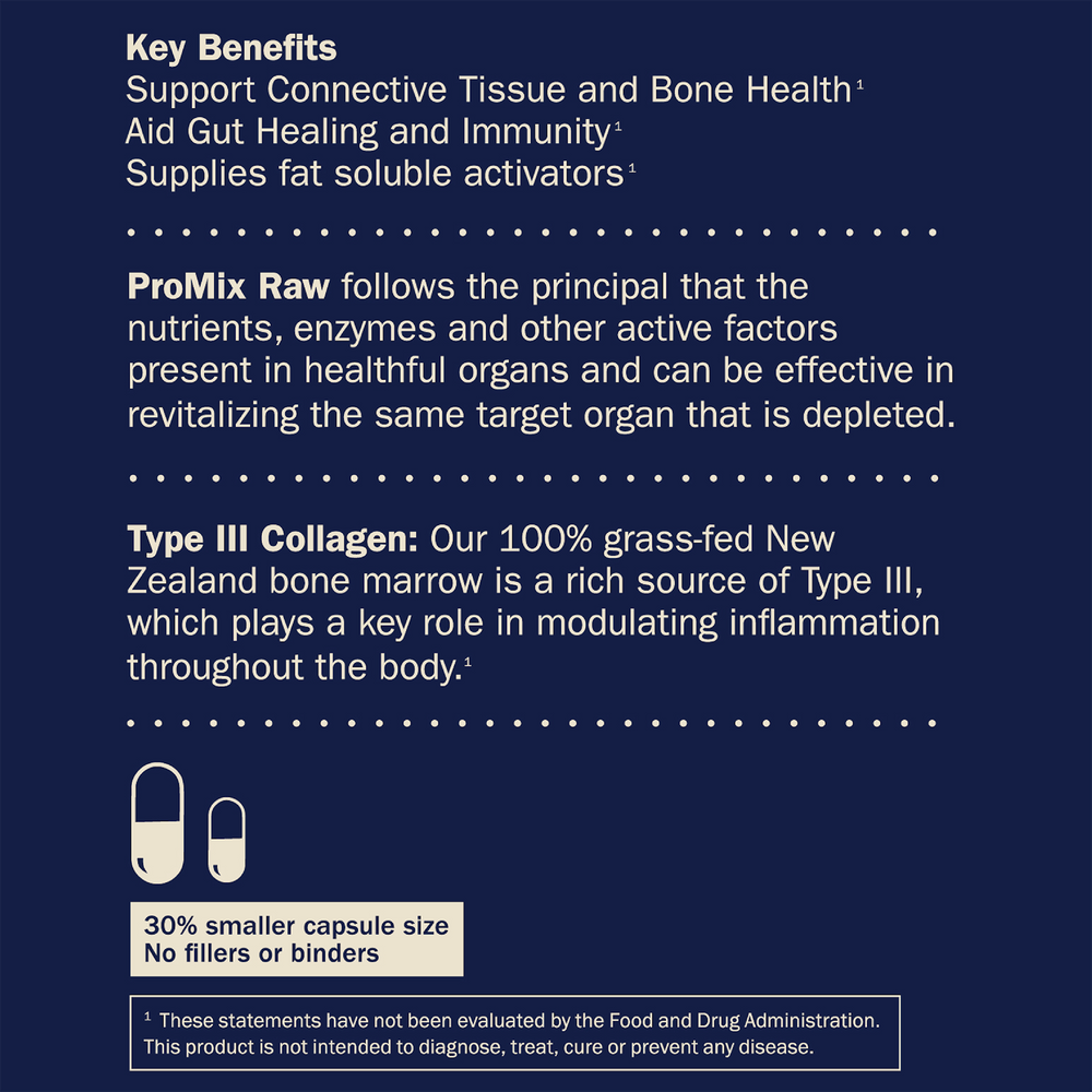 ProMix Raw Bone Marrow Capsules