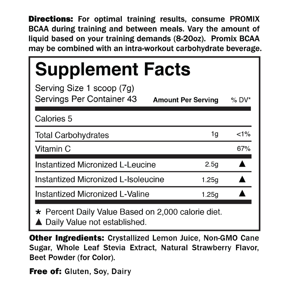 Strawberry Lemonade BCAA Powder