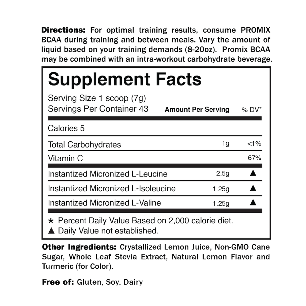 Lemonade BCAA Powder