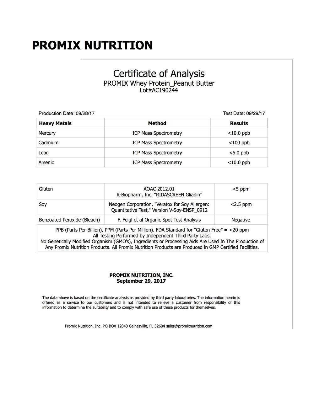 Peanut Butter Grass-fed Native Irish Whey Protein, 1 LB Container