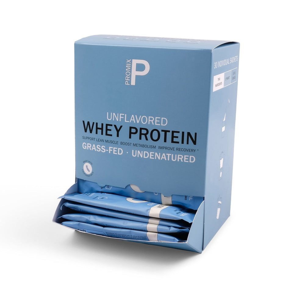 Unflavored Grass-fed Native Irish Whey Protein, 30 Single Servings