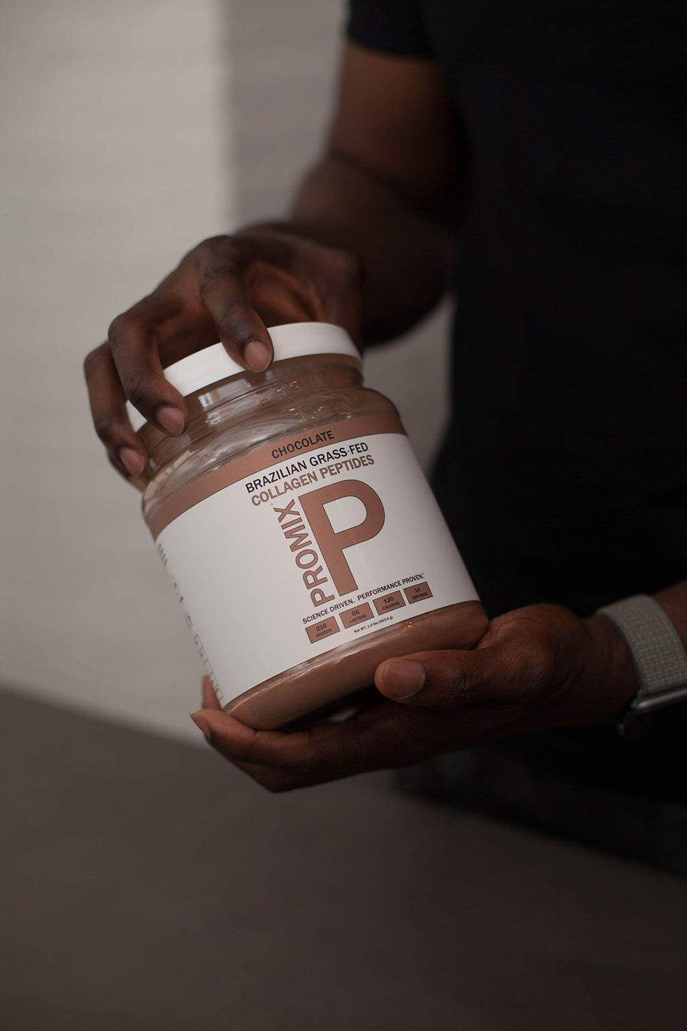 Chocolate Collagen Peptides, 1 LB Container