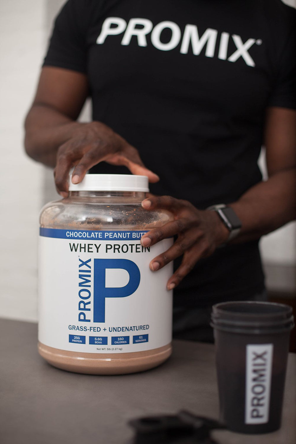 Chocolate Peanut Butter Grass-fed Native Irish Whey Protein, 5 LB Container