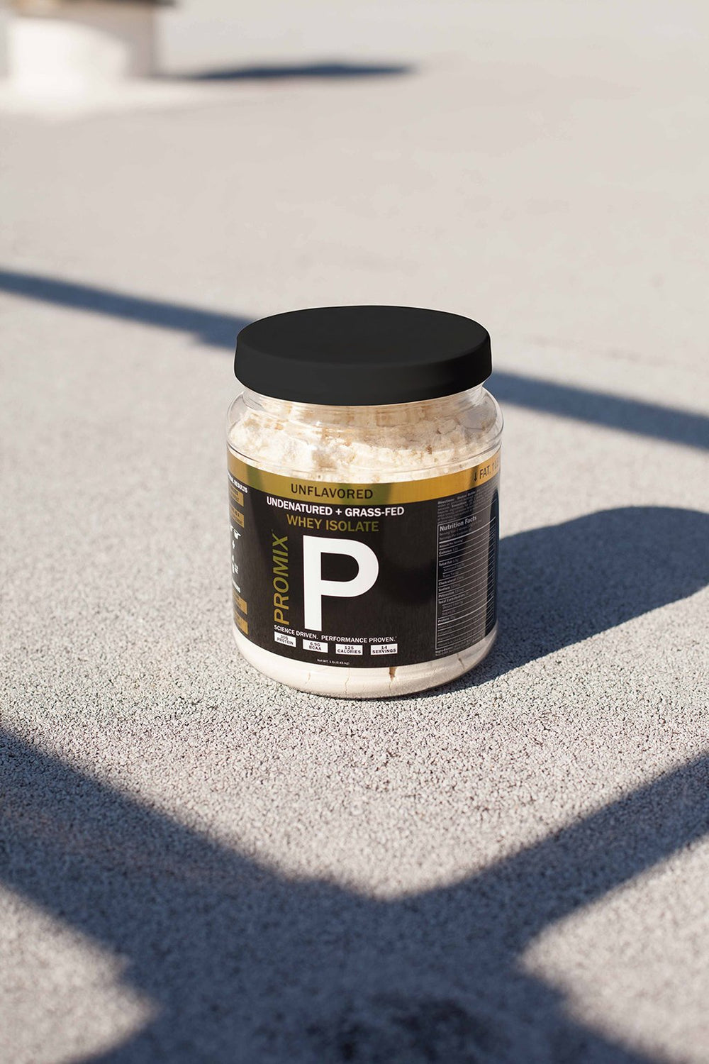 Unflavored Whey Isolate Protein Powder, 1 LB Container