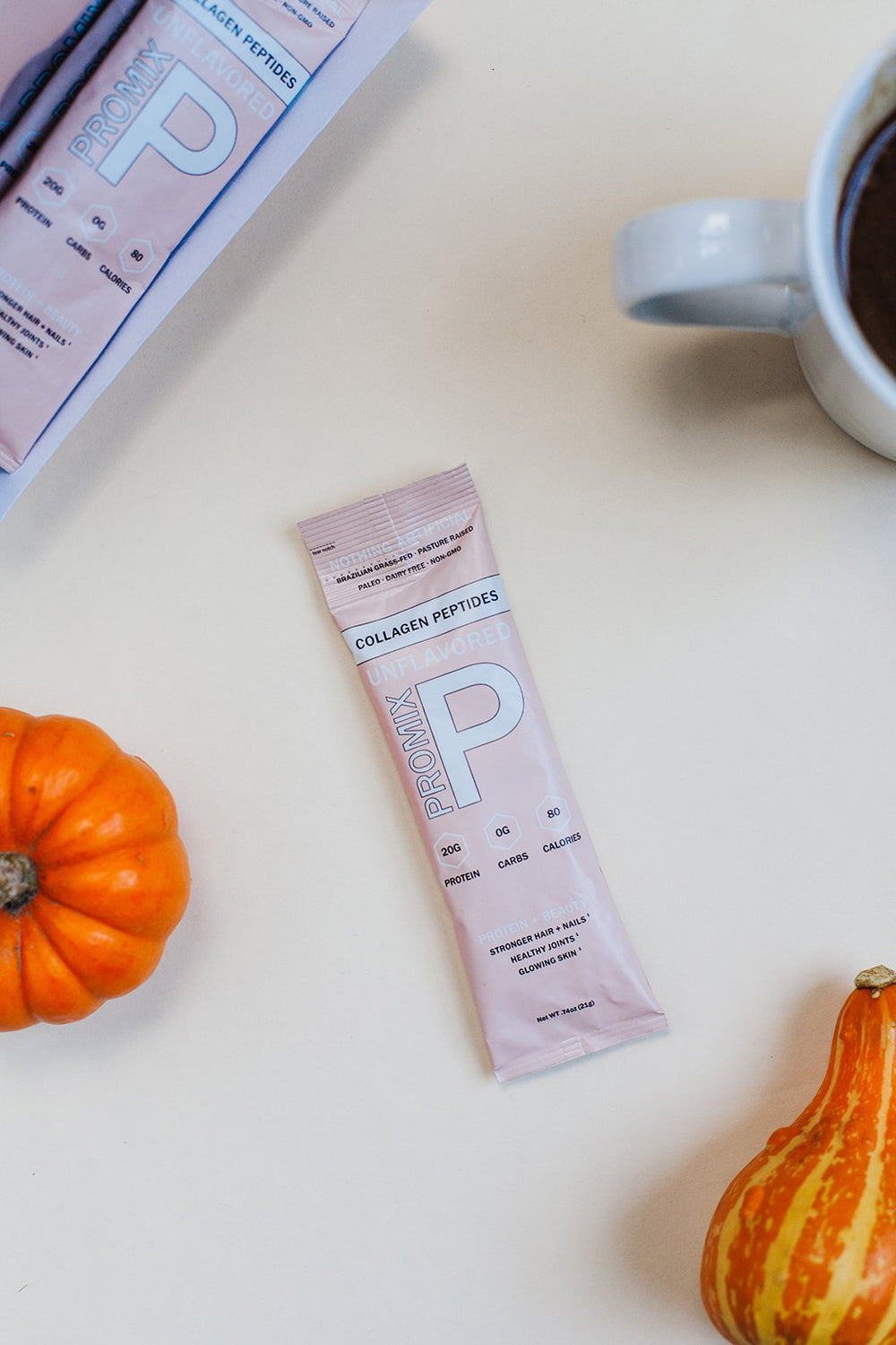 Unflavored Collagen Peptides, 30 Single Servings