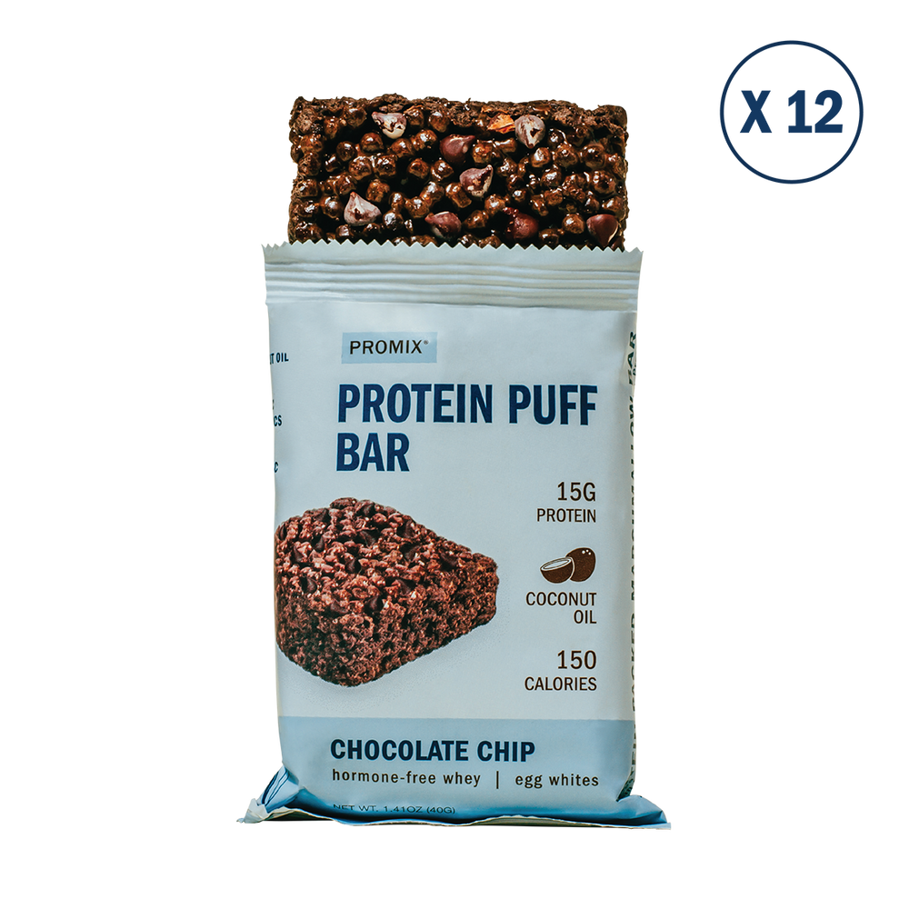 Chocolate Chip Protein Puff Bars
