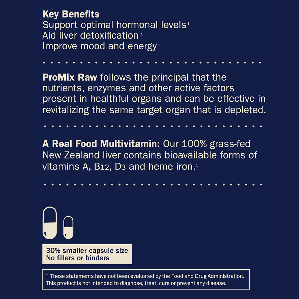 ProMix Raw Liver Capsules