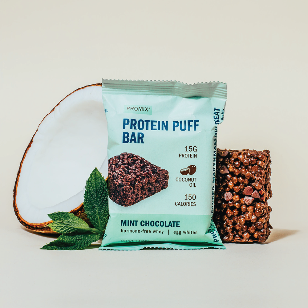 Mint Chocolate Protein Puff Bars