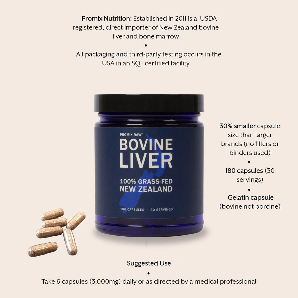 ProMix Raw Liver Capsules