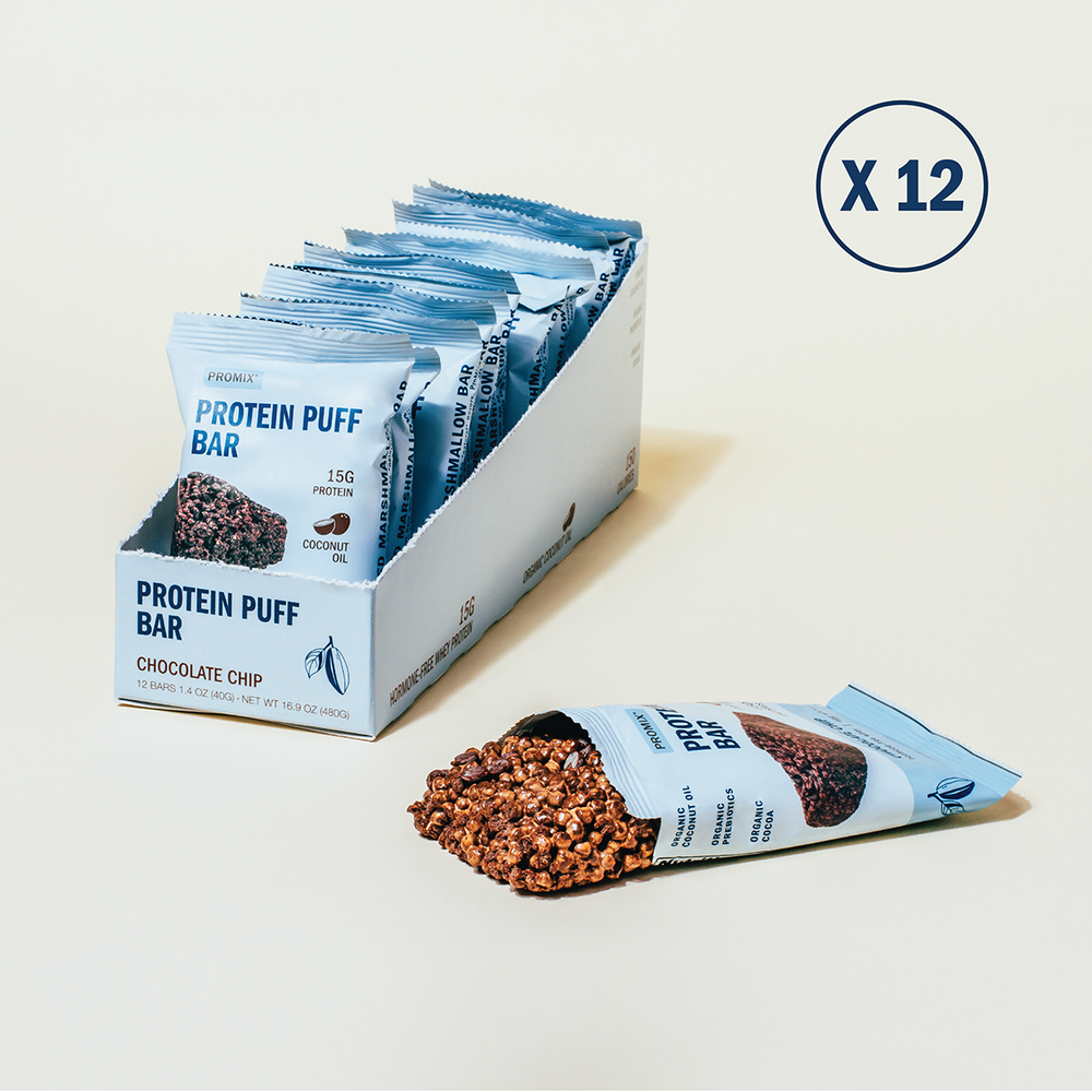 Chocolate Chip Protein Puff Bars