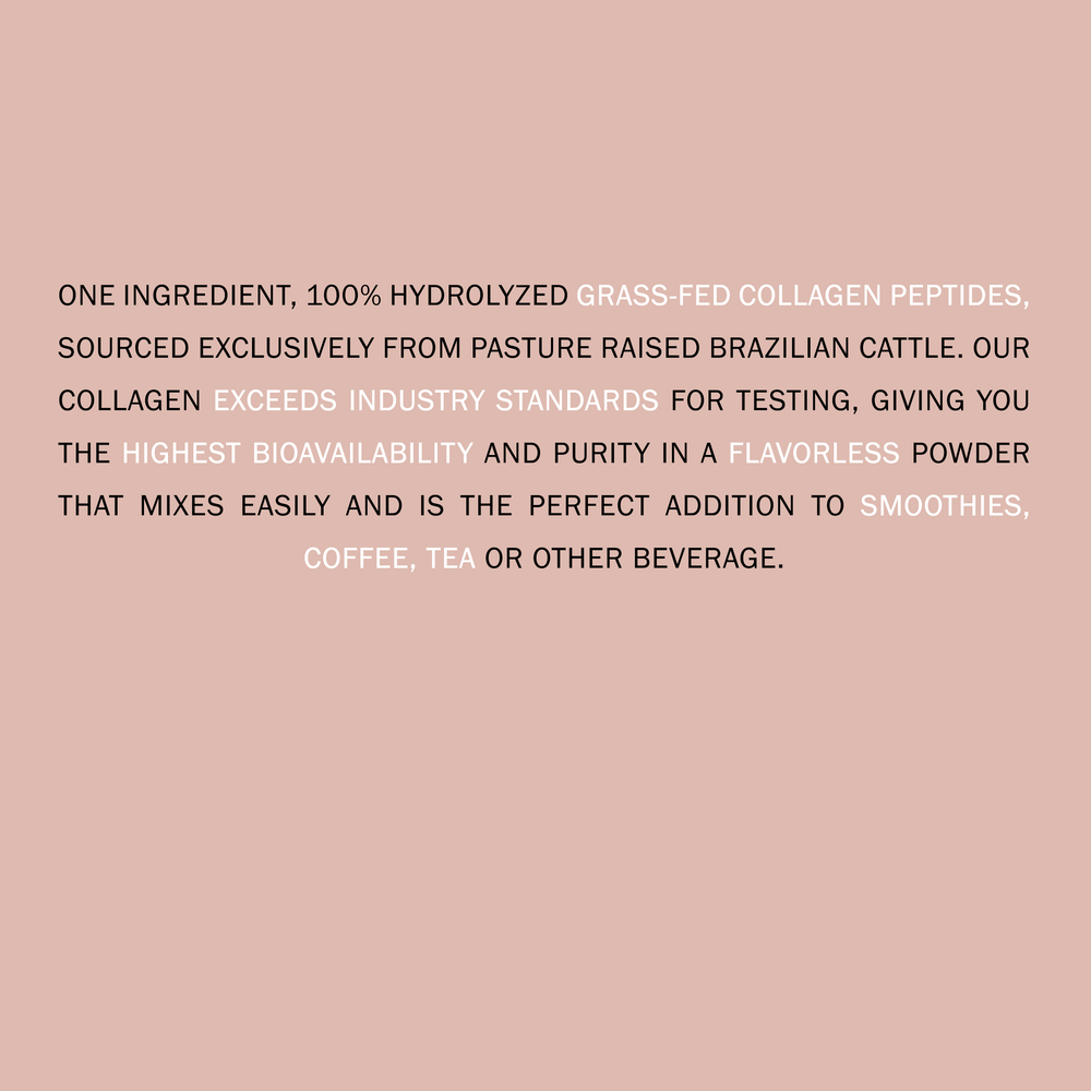 Unflavored Collagen Peptides, 30 Single Servings