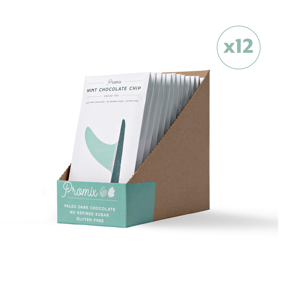 Mint Chocolate Chip Chocolate Bars