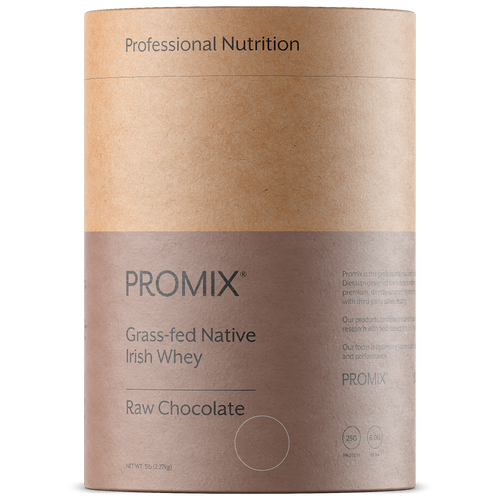 Raw Chocolate Grass-fed Native Irish Whey Protein, 5 LB Container