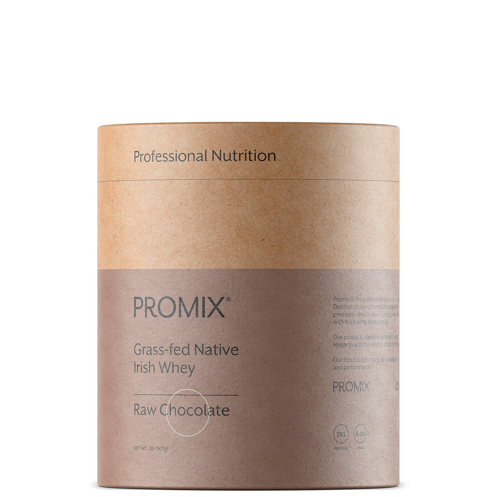 Raw Chocolate Grass-fed Native Irish Whey Protein, 1 LB Container